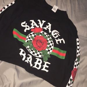 cropped shirt